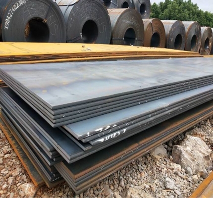 Placas de acero al carbono de alta resistencia galvanizadas 1000 mm-12000 mm de longitud
