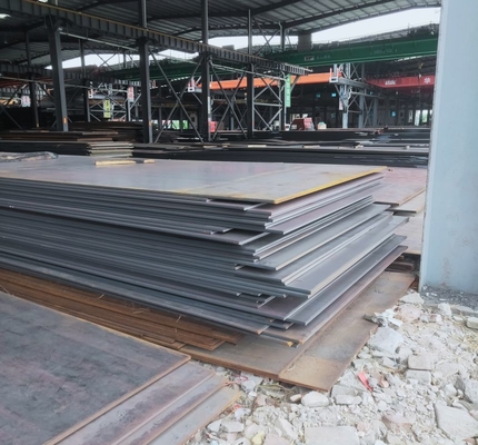 Placas de acero al carbono de alta resistencia galvanizadas 1000 mm-12000 mm de longitud