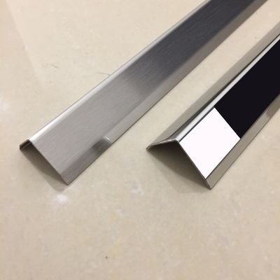 Acero de barra retirado a frío en forma de L igual de ángulo de la barra de metal de ASTM TP316L