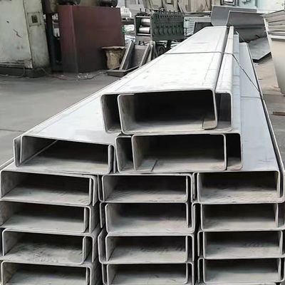 Barras de conducción de acero inoxidable de sección 304 C 1.4301 para materiales de construcción