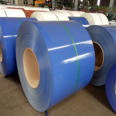 El color de RAL prepintó la bobina de acero galvanizada PPGI DX51 Dx53d Z275 0.35m m que el ppgi galvanizó la bobina de acero para cubrir la hoja