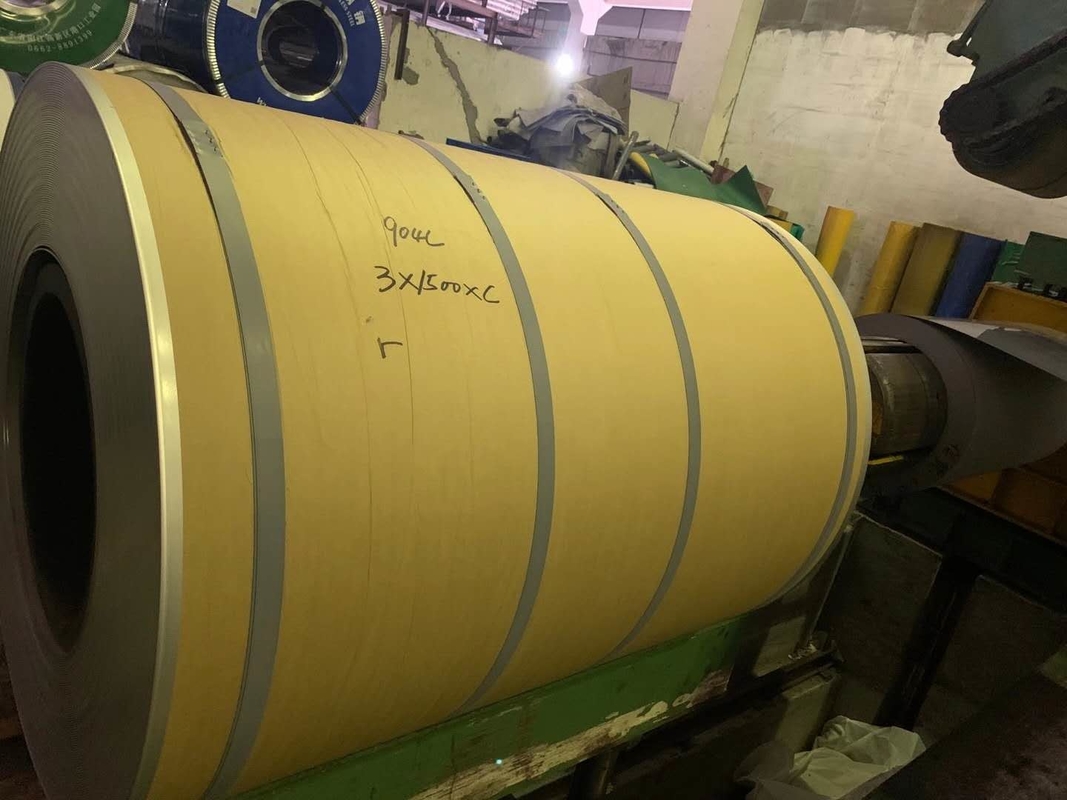 Alta resistencia a la corrosión Tratamiento térmico de la bobina de acero laminado en frío 316L 2B acabado